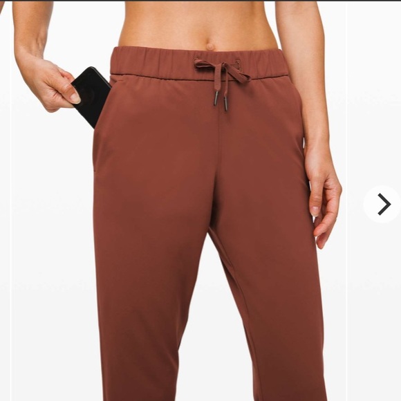 Lululemon On the Fly 7/8 Pant Luxtreme Rustic Clay Pants 2 - Picture 11 of 11